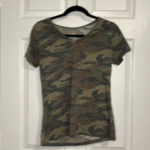 Rue21 favorite V-neck camo tee
